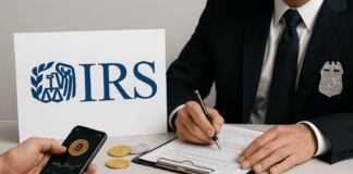 IRS endurece vigilancia sobre criptomonedas previo al cierre fiscal en EE.UU.